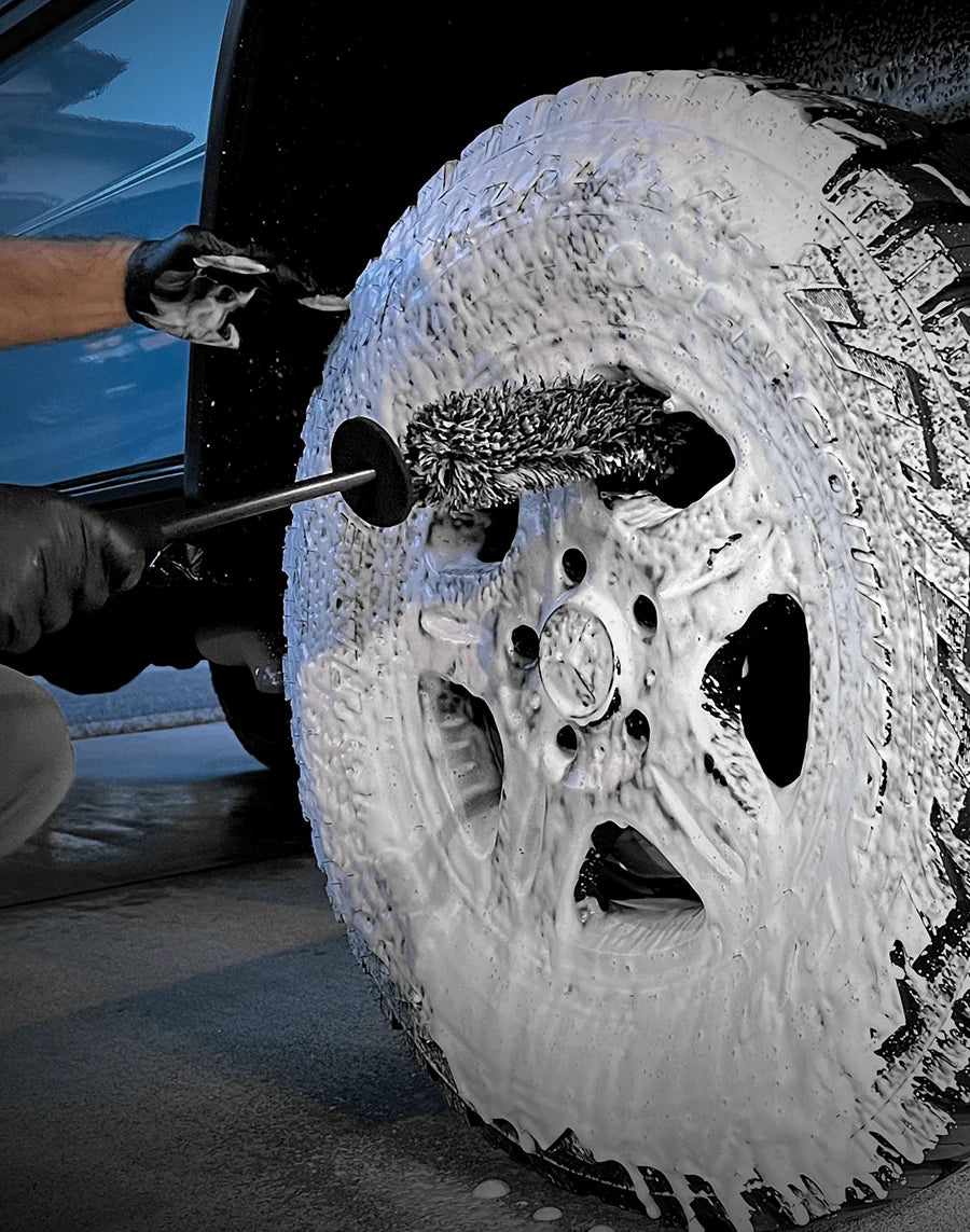 CarPro Flat Spot Wheel Cleaning Brush Set